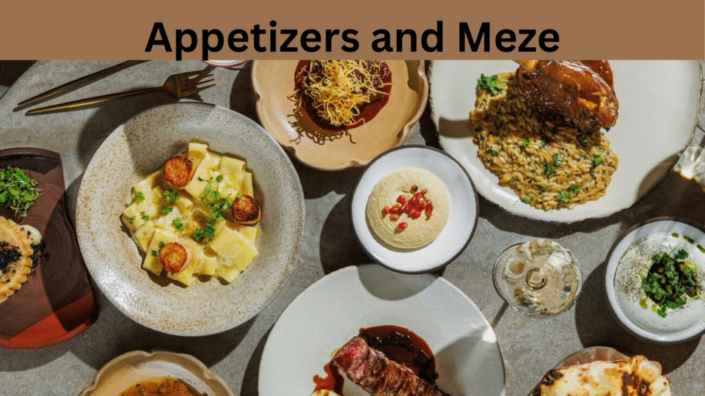 Appetizers and Meze