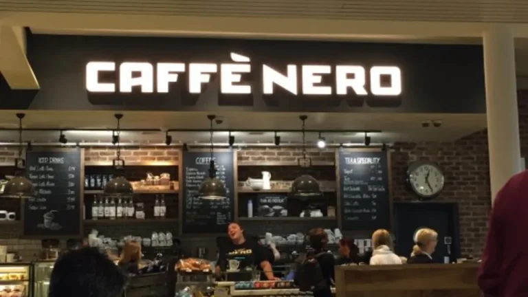 Caffe Nero Menu