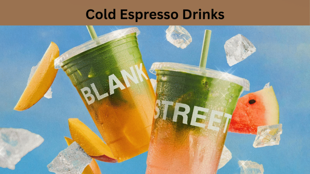 Cold Espresso Drinks
