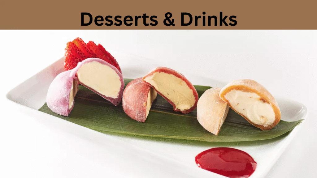 Desserts & Drinks