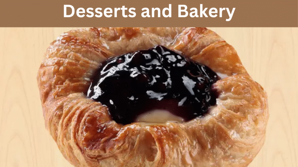 Desserts and Bakery Table
