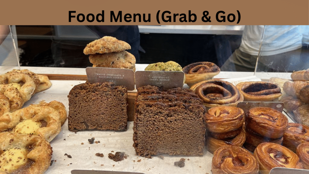 Food Menu (Grab & Go)