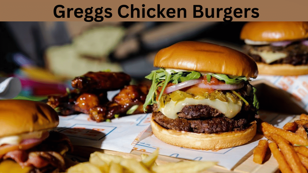 Greggs Chicken Burgers