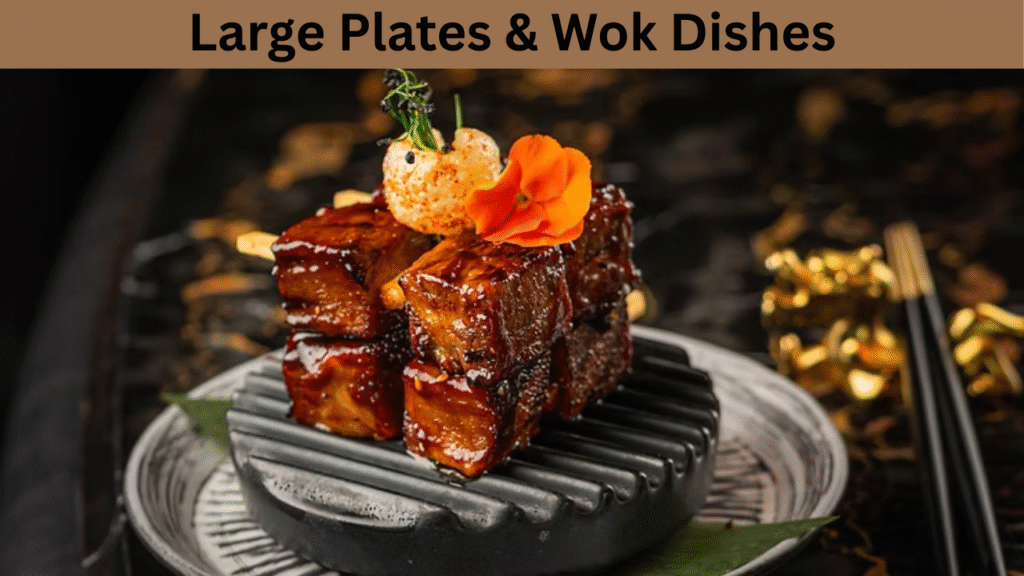 Large Plates & Wok Dishes