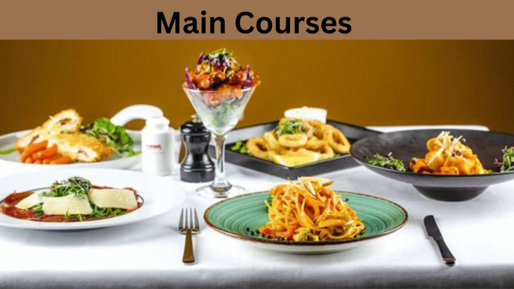 Main Courses