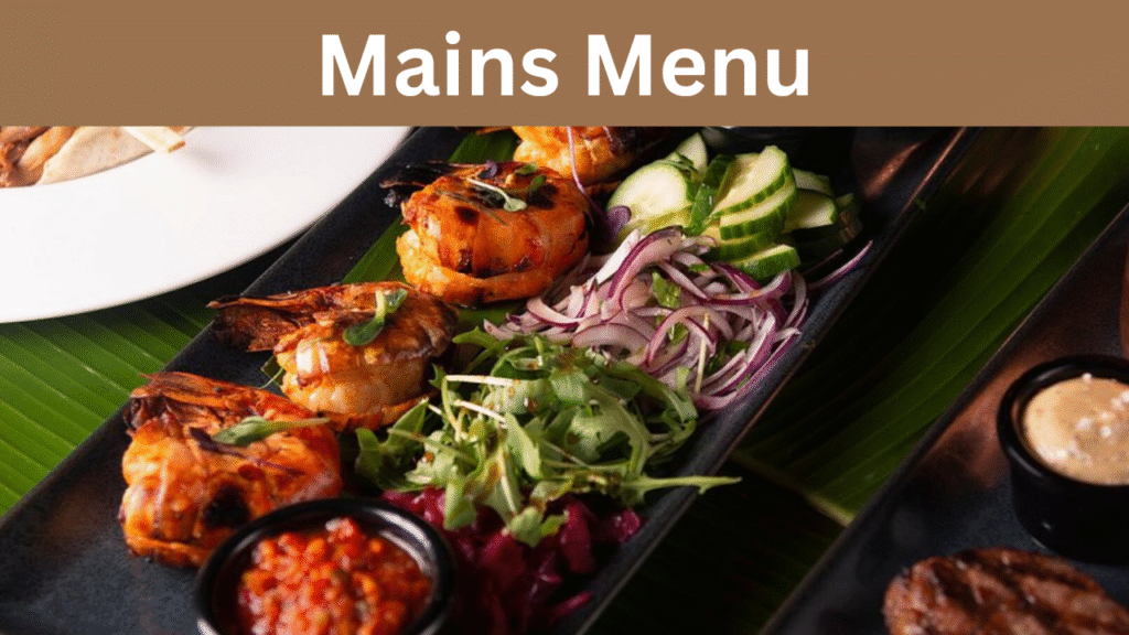 Mains Menu