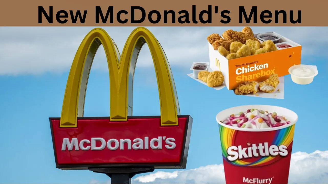 New McDonald's Menu