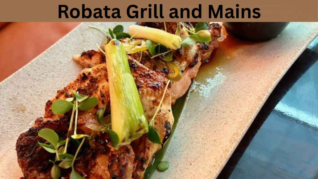 Robata Grill and Mains