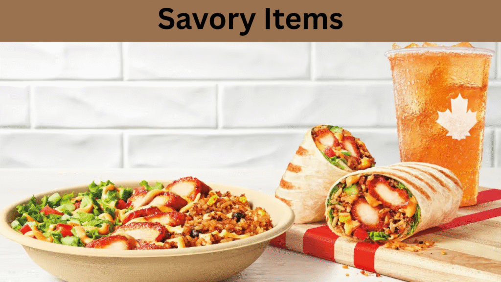 Savory Items