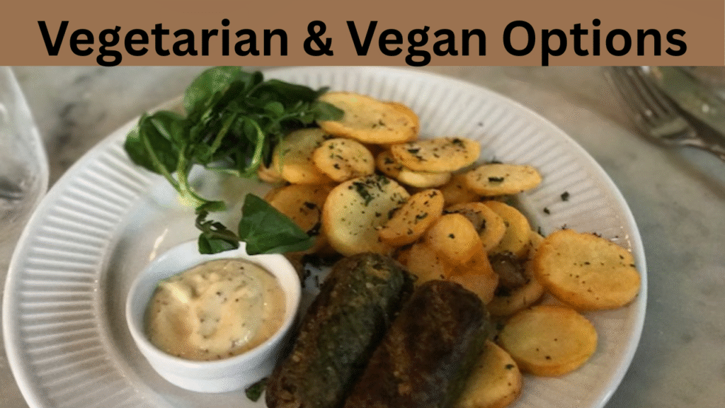 Vegetarian & Vegan Options