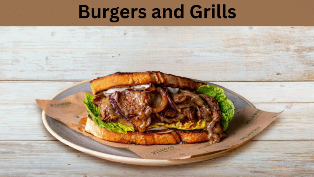Burgers and Grills