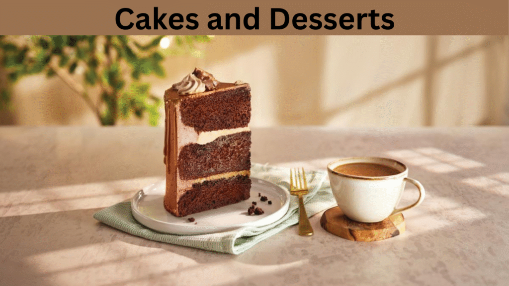 Cakes and Desserts