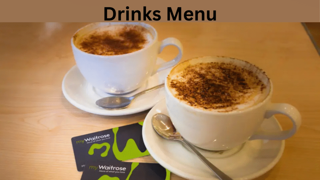 Drinks Menu