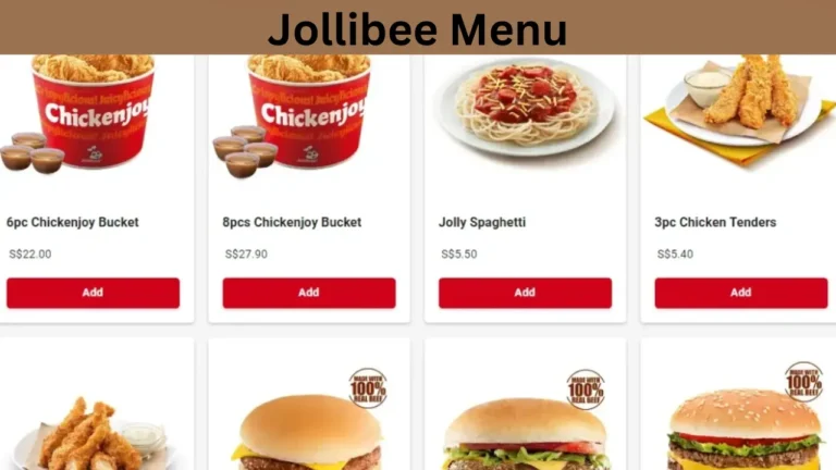 Jollibee Menu