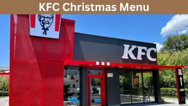 KFC Christmas Menu