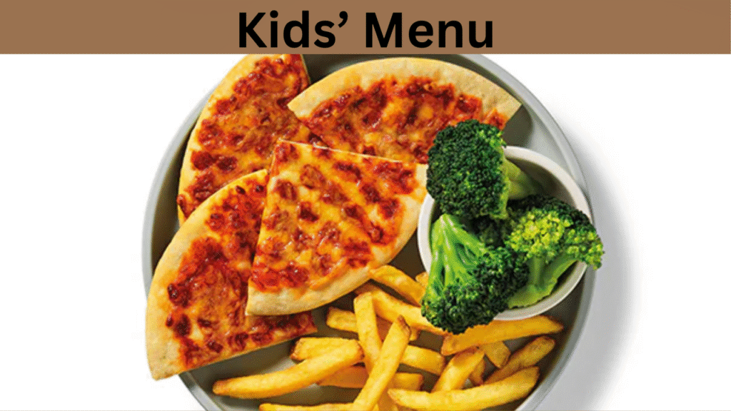 Kids’ Menu