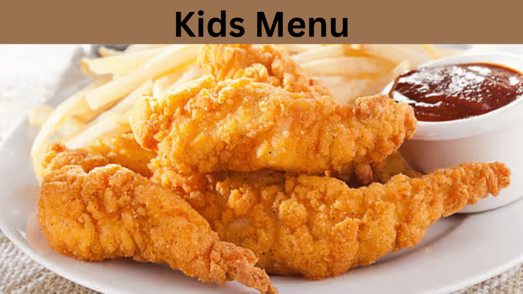 Kids Menu
