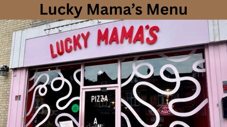 Lucky Mama’s Menu