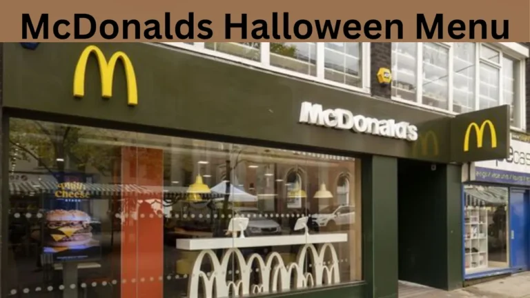 McDonalds Halloween Menu