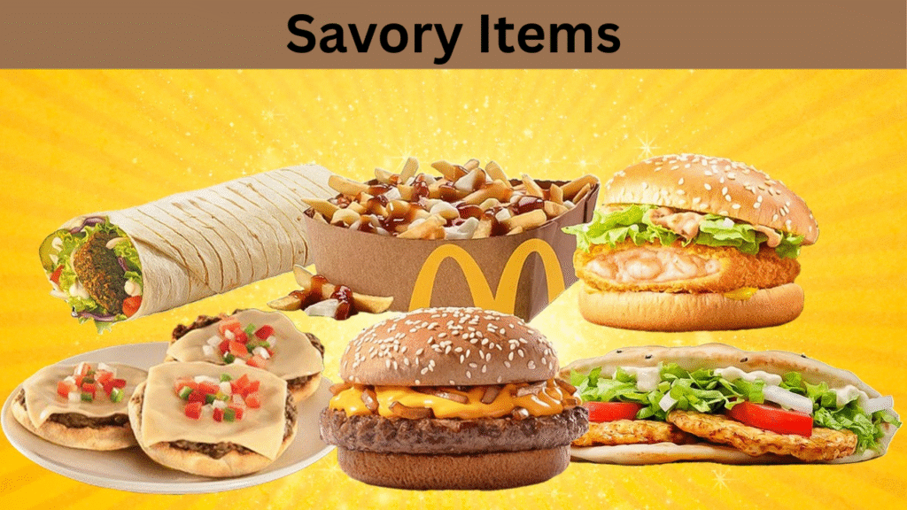 Savory Items