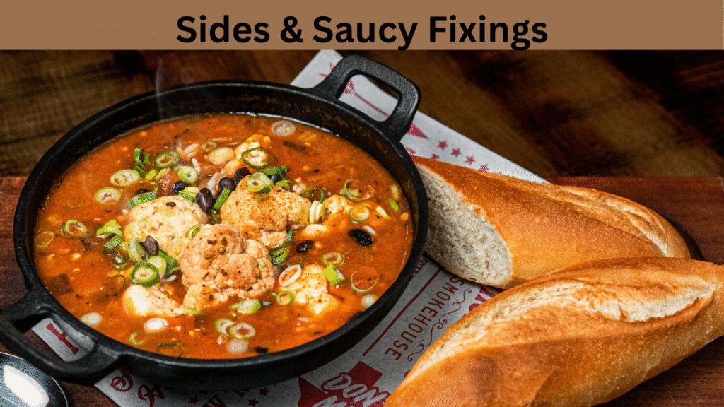 Sides & Saucy Fixings