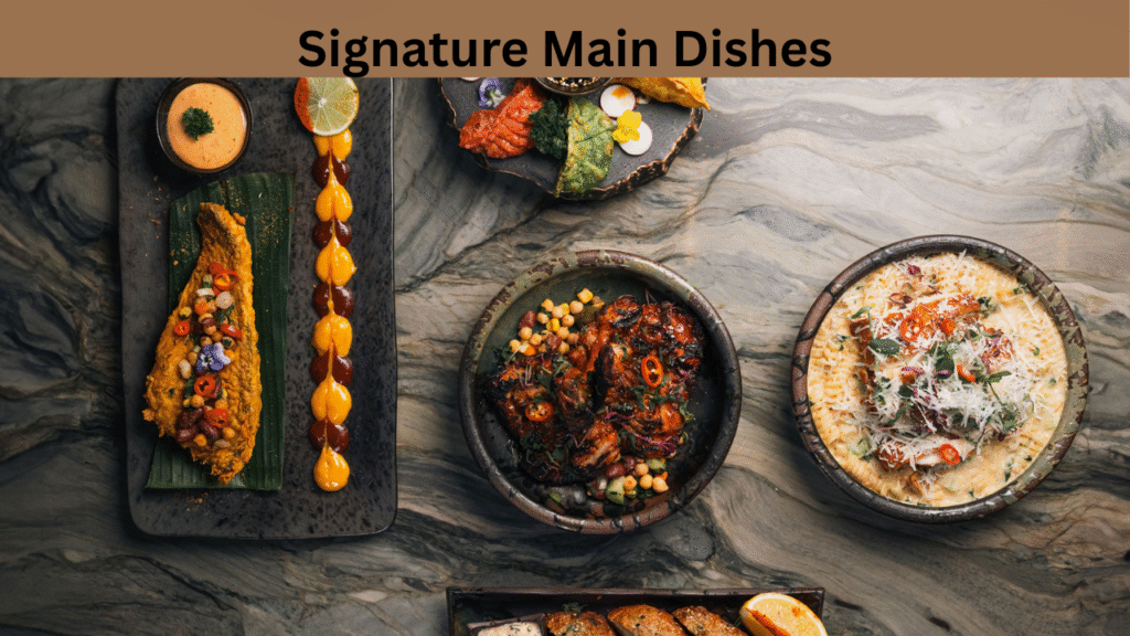 Signature Main Dishes