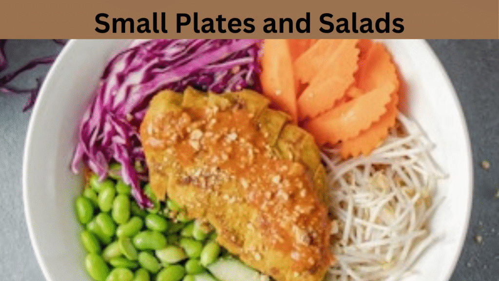 Small Plates and Salads