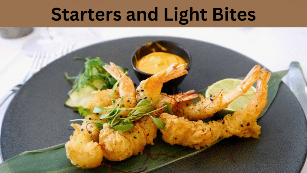 Starters and Light Bites