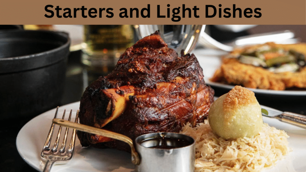Starters and Light Dishes