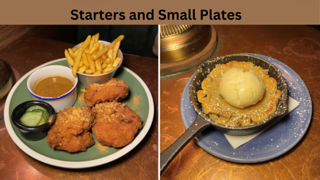 Starters and Small Plates