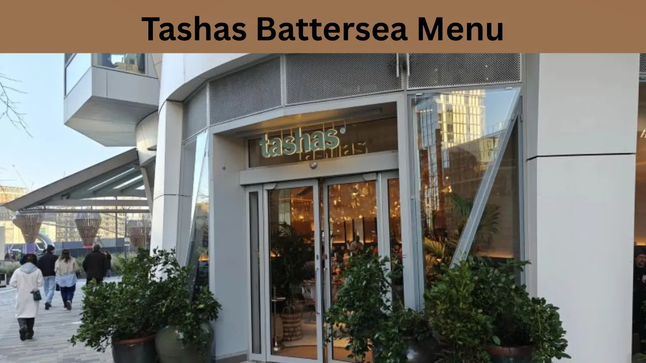 Tashas Battersea Menu