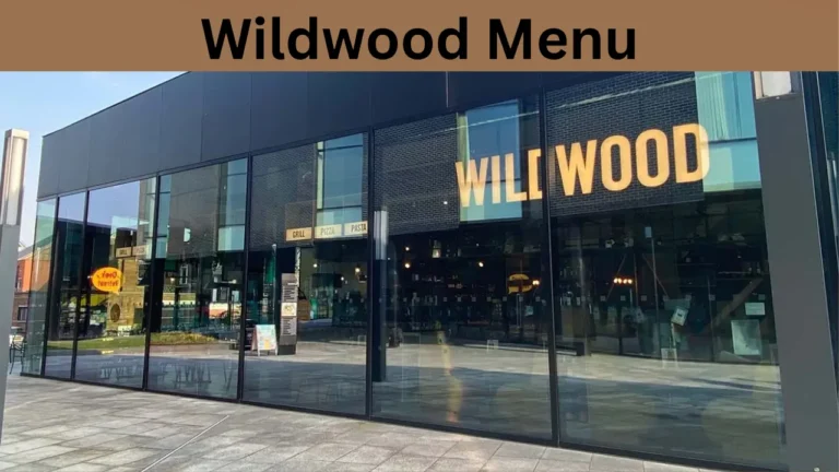Wildwood Menu