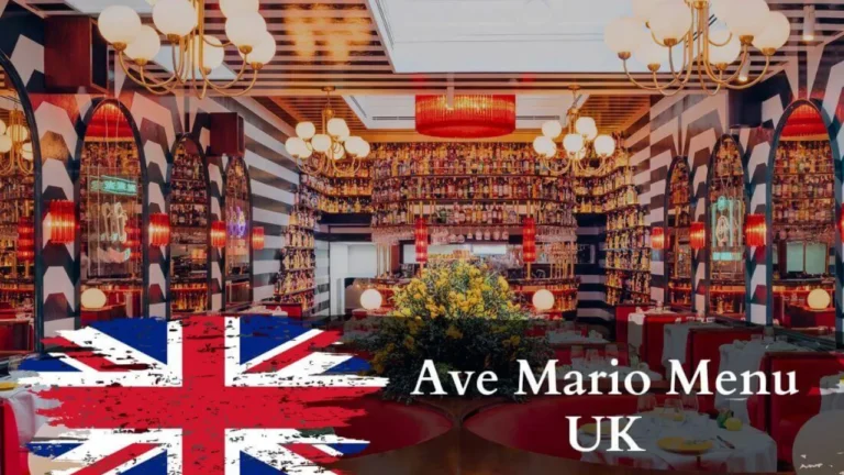 Ave Mario Menu
