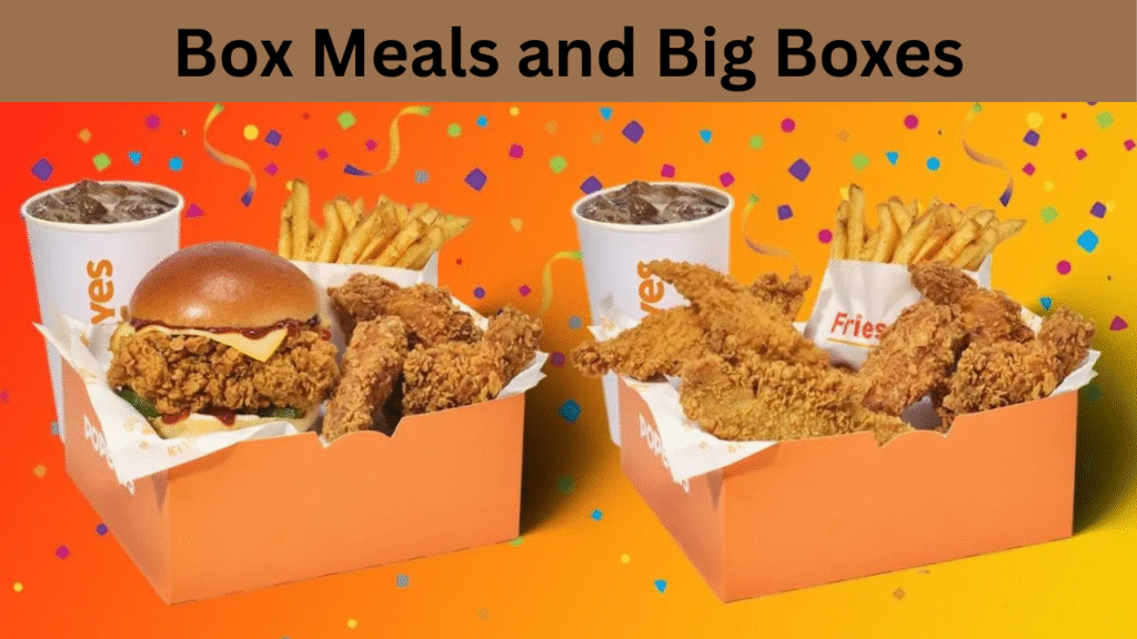Box Meals and Big Boxes