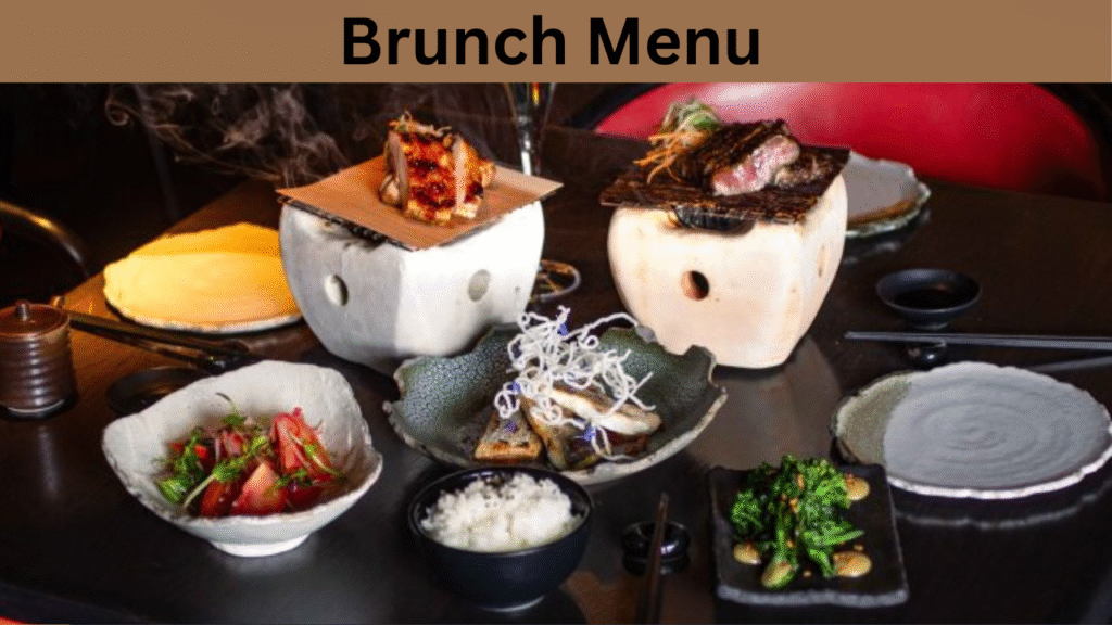 Brunch Menu