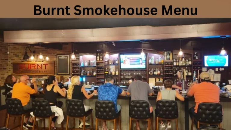 Burnt Smokehouse Menu