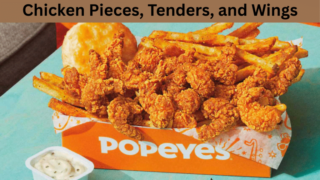 Chicken Pieces, Tenders, and Wings