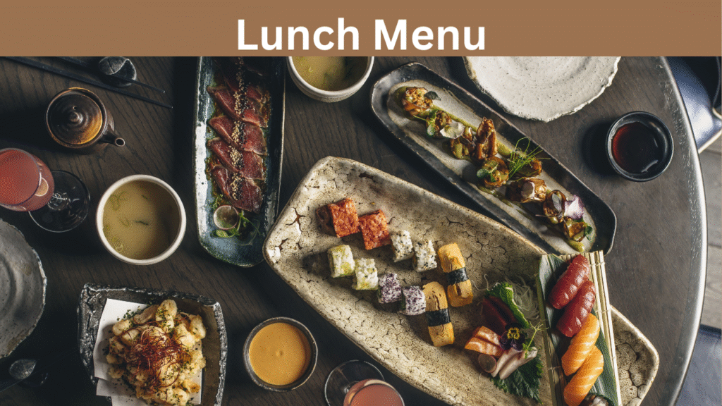 Lunch Menu