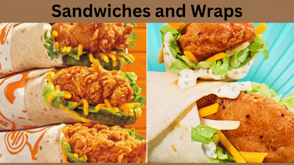 Sandwiches and Wraps