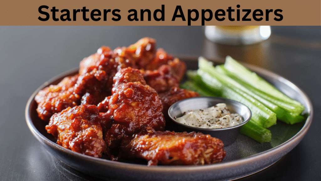 Starters and Appetizers