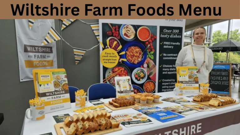 Wiltshire Farm Foods Menu