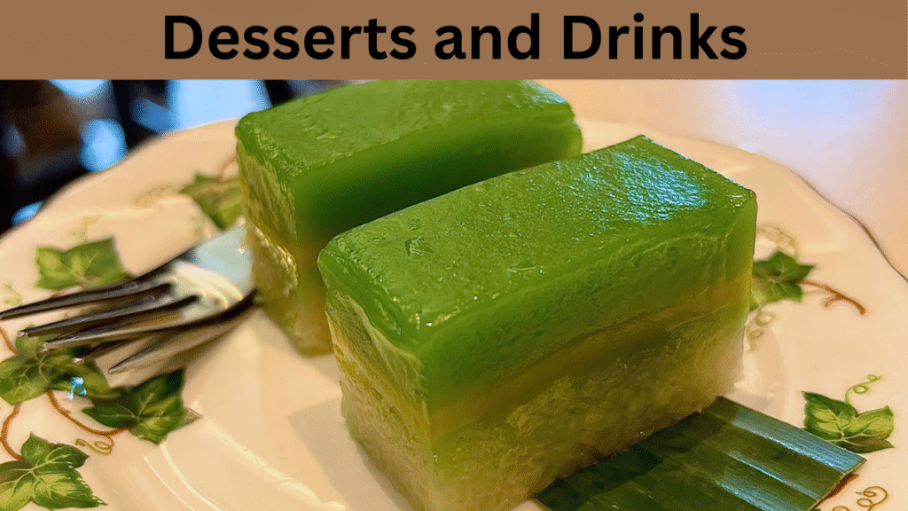Desserts and Drinks