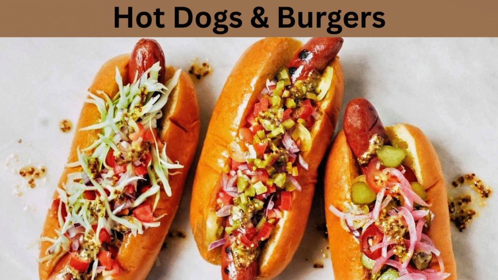 Hot Dogs & Burgers