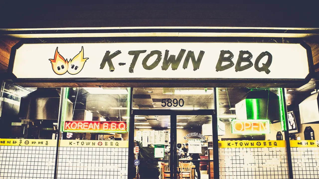 K-Town BBQ Menu