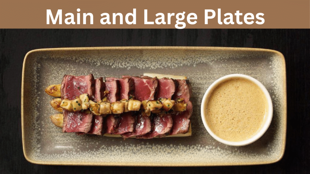 Main and Large Plates