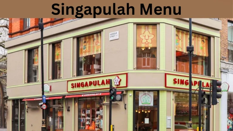 Singapulah Menu