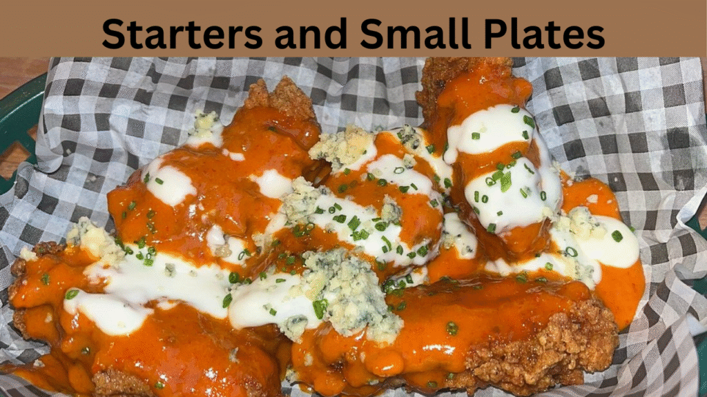 Starters and Small Plates