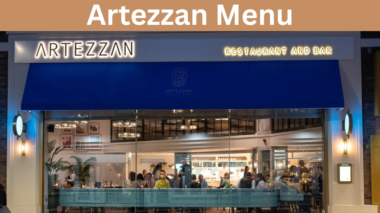 Artezzan Menu