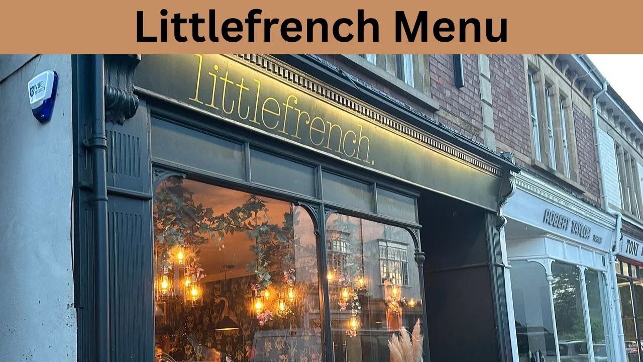Littlefrench Menu