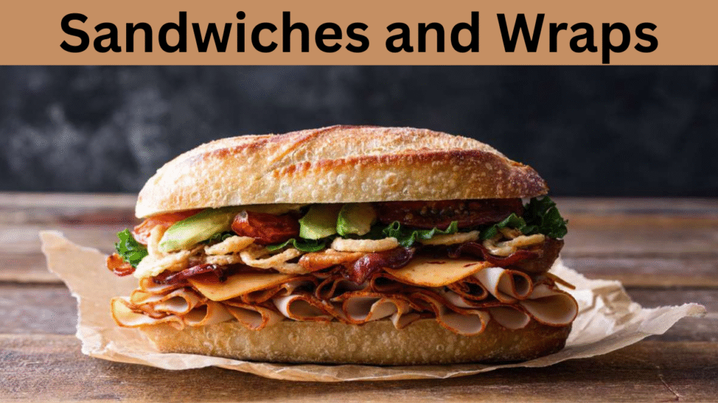 Sandwiches and Wraps